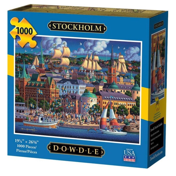Dowdle STOCKHOLM Puzzle - 1000 PIECE